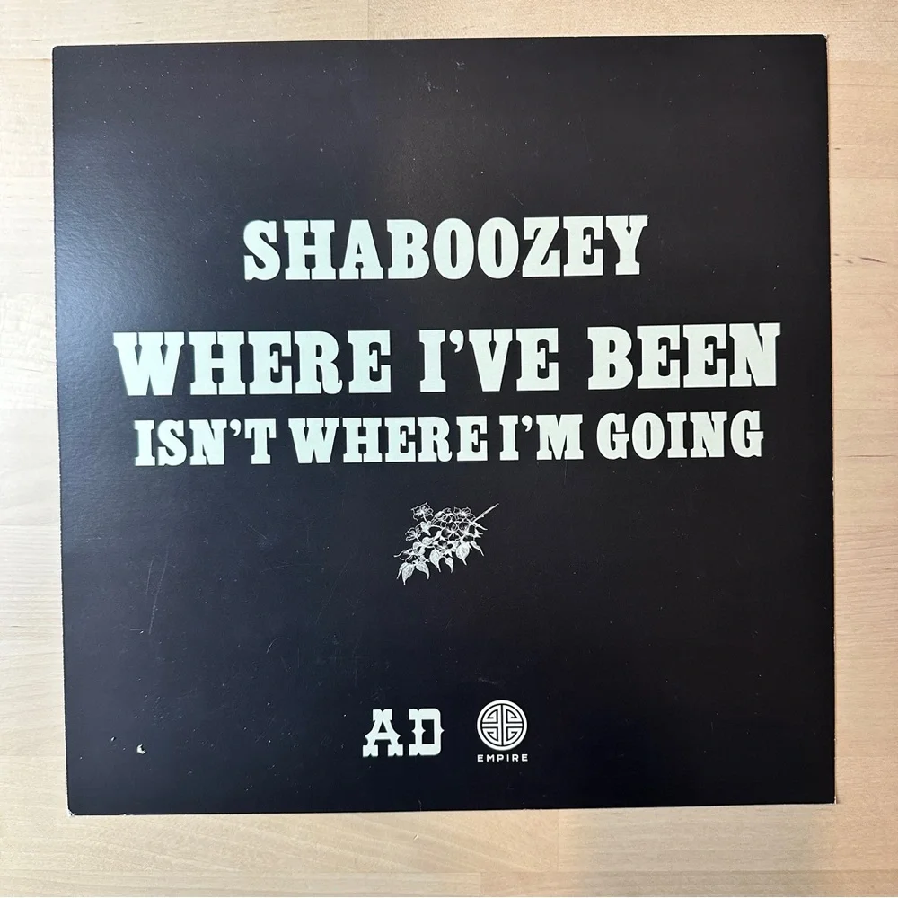 Shaboozey- Where I’ve been isn’t where I’m going Album promo poster
